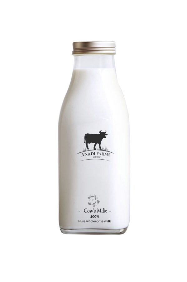 Fresh Raw Gir Cow A2 Milk Front